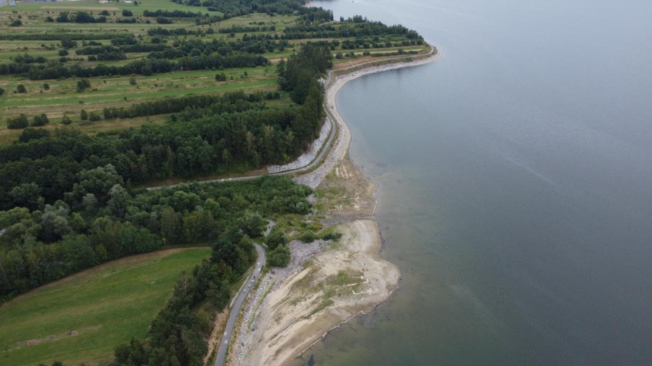 I Bike'Owy Domek Z Finska Balia Nad Jeziorem Czorsztynskim - 400M Od Jeziora I Sciezki Rowerowej Maniowy Bagian luar foto