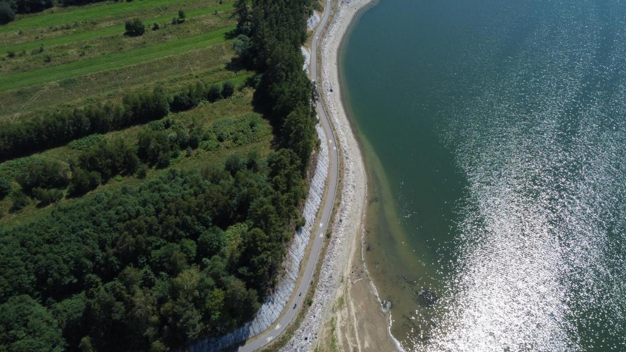 I Bike'Owy Domek Z Finska Balia Nad Jeziorem Czorsztynskim - 400M Od Jeziora I Sciezki Rowerowej Maniowy Bagian luar foto